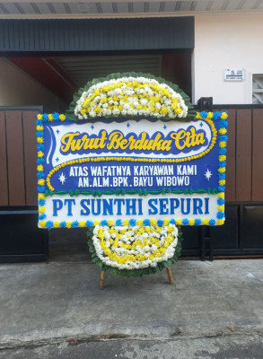 Papan Bunga Duka di Mbuwa