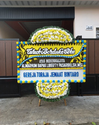 Papan Bunga Duka di Mbuwa